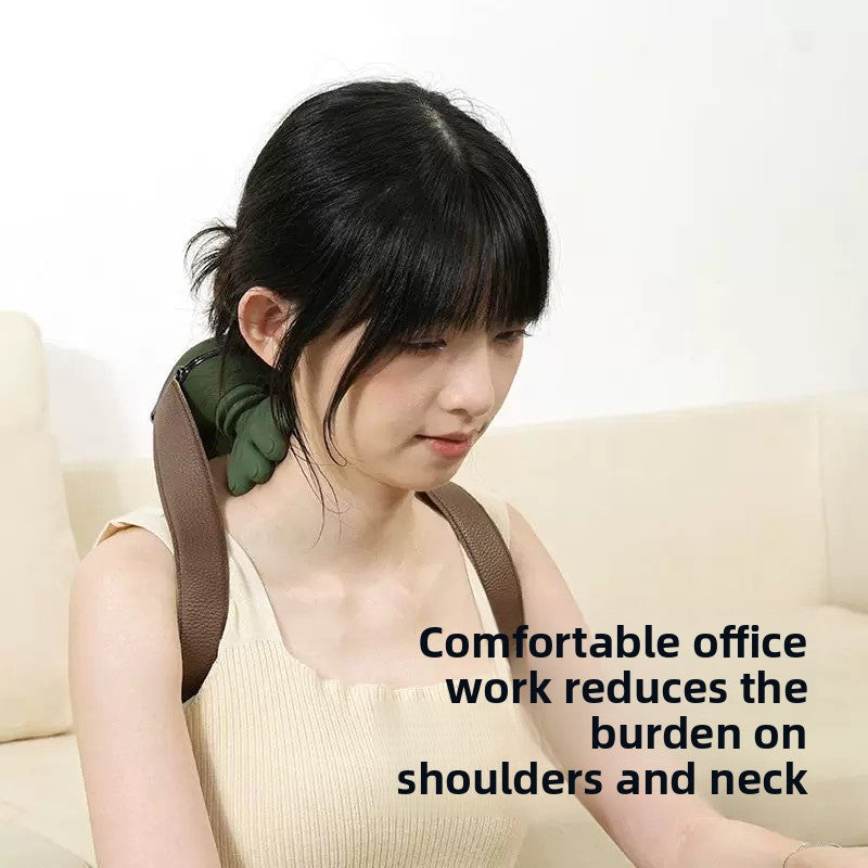 Heated Neck & Shoulder Massager ? 3 Speed Deep Relief