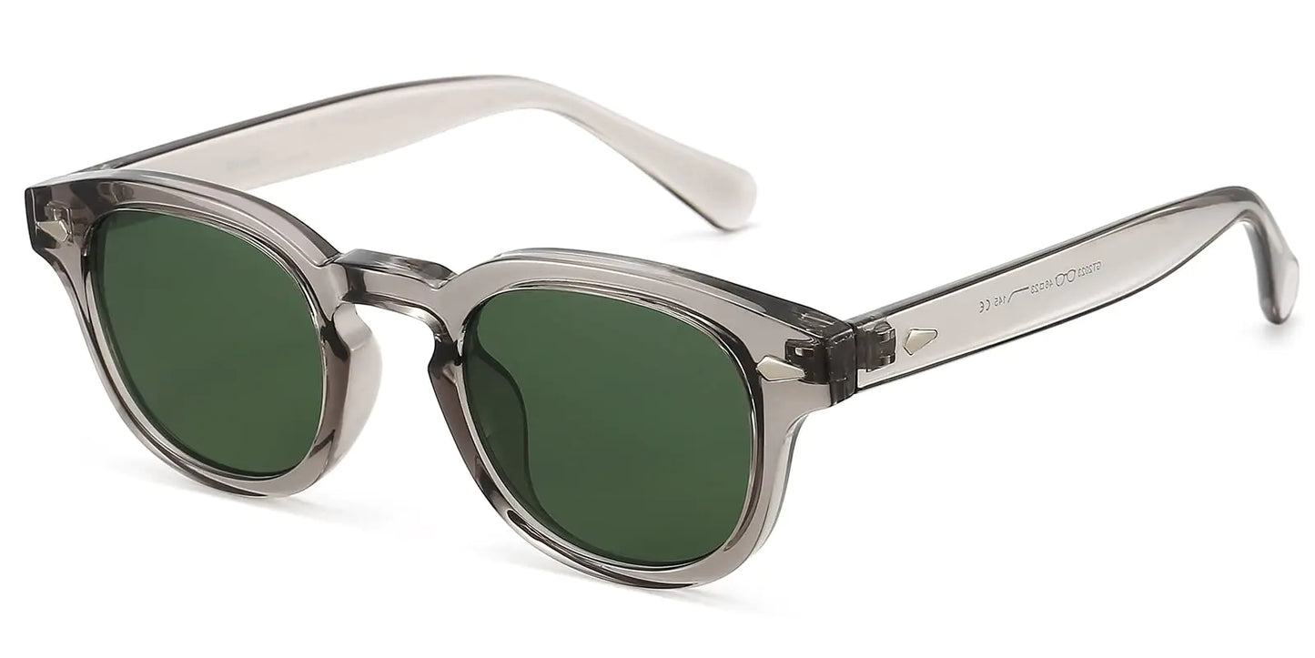 Gtand Unisex Vintage Retro Round Style Tinted Sunglasses For Men Women Fashion Circle Sun Glasses 46mm